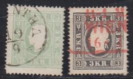 O AUTRICHE - O - N°12/13 - Signés - TB - Used Stamps