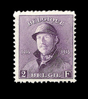 ** BELGIQUE - ** - N°176 - 2F Violet - Roi Casqué - TB - 1849 Epauletten