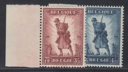 ** BELGIQUE - ** - N°351/52 - BDF - TB - 1849 Epaulettes