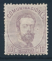 * ESPAGNE - * - N°119 - 10c Violet - TB - Used Stamps