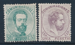 (*) ESPAGNE - (*) - N°125/26 - TB - Used Stamps