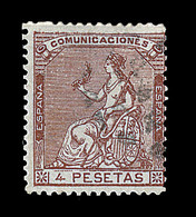 O ESPAGNE - O - N°138 - 4p Brun Jaune - Signé SORO - TB - Used Stamps