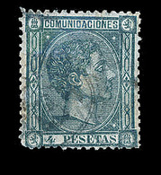 O ESPAGNE - O - N°161 - 4p Vert Foncé - Signé - TB - Used Stamps