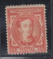 * ESPAGNE - * - N°171 - 10p. Vermillon - TB - Used Stamps