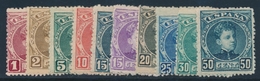 * ESPAGNE - * - N°212/15 ,216A/19,222/23 - Chiffres 000.000 Au Verso  -TB - Used Stamps
