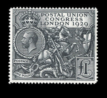 ** GRANDE BRETAGNE - ** - N°183 - 1£ Noir - TB - Storia Postale