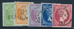 O GRECE - O - N°19/22, 23 - 5 T. - TB - Used Stamps