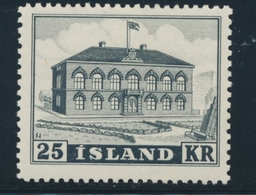 * ISLANDE - * - N°238 - 25k Noir - Signé - TB - Other & Unclassified