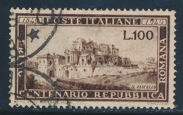 O REPUBLIQUE D'ITALIE - O - N°537 - TB - 1946-60: Nuovi