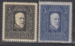 * LIECHTENSTEIN - * - N°117, 153 - Prince - TB - Unused Stamps