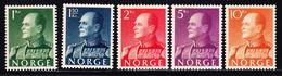 ** NORVEGE - ** - N°386/90 - TB - Used Stamps