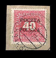 F POLOGNE - F - Taxe N°7 - Obl Krakow - Signé - TB - Unused Stamps