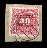 F POLOGNE - F - Taxe N°7 - Obl Krakow - Signé - TB - Ungebraucht