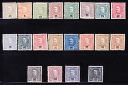 * PORTUGAL - * - N°124/45 Sf N°132 - TB - Unused Stamps