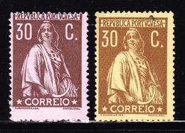 * PORTUGAL - * - N°218/19 - TB - Unused Stamps