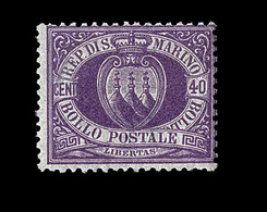 * SAINT MARIN - * - N°7 - TB - Unused Stamps