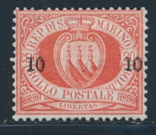 * SAINT MARIN - * - N°11 - TB - Unused Stamps