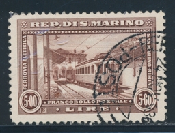 O SAINT MARIN - O - N°167 - TB - Unused Stamps