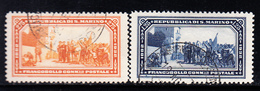 O SAINT MARIN - O - N°173/74 - TB - Unused Stamps