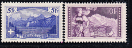 * SUISSE - * - N°143/44 - TB - Unused Stamps