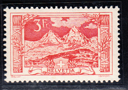 * SUISSE - * - N°167 - 3F Rouge - TB - Unused Stamps