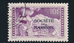 O SUISSE - TIMBRES DE SERVICE - O - N°31 - 10F Violet - TB - Oficial