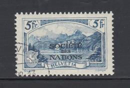 O SUISSE - TIMBRES DE SERVICE - O - N°61 - 5F Bleu - TB - Oficial