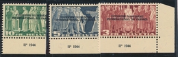 ** SUISSE - TIMBRES DE SERVICE - ** - N°245/47 - CDF - Avec Inscription "II*1944" - TB - Service