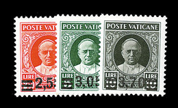 ** VATICAN - ** - N°60/65 - Série Provisoire - Signé Calves - TB - Used Stamps