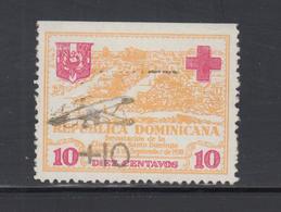 ** REP. DOMINICAINE - ** - N°14 - Surcharge Linéaire Part. Effacée - Signé - TB - Dominican Republic