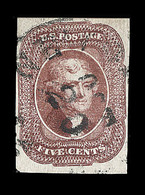 O ETATS-UNIS  - O - N°6 - 5c Marron - Signé Calves - TB - Unused Stamps