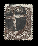 O ETATS-UNIS  - O - N°21a - 5c Brun Rouge - TB - Unused Stamps