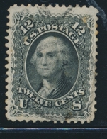 O ETATS-UNIS  - O - N°23 - 12c Noir - TB - Unused Stamps