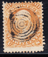 O ETATS-UNIS  - O - N°25 - 30c Orange - TB - Unused Stamps