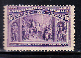 * ETATS-UNIS  - * - N°86 - 6c Violet - TB - Unused Stamps
