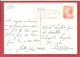 Y&T N°1030 ECHTERNACH     Vers FRANCE  1983  2 SCANS - Cartas & Documentos