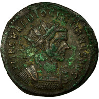 Monnaie, Dioclétien, Aurelianus, Ticinum, TTB, Billon - La Tetrarchía Y Constantino I El Magno (284 / 307)