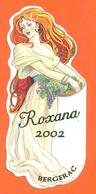 étiquette + Etiq De Dos Vin De Cahors Cuvée Roxana 2002 à Saint Laurent Des Vignes - 75 Cl - Bergerac