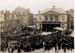 Photo Le Transfert à Sedan Des Restes Des Princes De Sedan,photo Meurisse - Personnes Anonymes