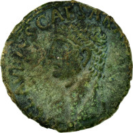 Monnaie, Claude, As, 41-50, Rome, Gallic Imitation, TTB, Bronze, RIC:100 - La Dinastia Giulio-Claudia Dinastia (-27 / 69)