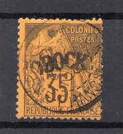 !!! PRIX FIXE : OBOCK, N°8 OBLITERE SIGNE BRUN - Used Stamps