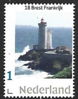 Nederland  2016-18 Brest Frankrijk France  VUURTOREN LIGHTHOUSE LEUCHTURM Postsfris/neuf/mnh - Unused Stamps
