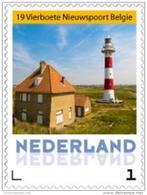 Nederland  2016-19  Vierboete, Belgie  VUURTOREN LIGHTHOUSE LEUCHTURM Postsfris/neuf/mnh - Unused Stamps
