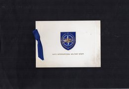 VP13.537 - MILITARIA - OTAN - ANTWERPEN ( ANVERS Belgique ) Nato International Military Staff Mr Jeannot WYKES ? - Documents