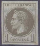 Colonies Générales Postes N° 7 1c Bronze Napoléon Qualité: * Cote: 90 € - Napoleon III