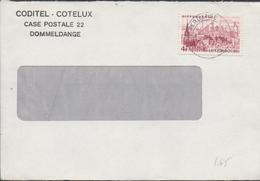 3349 Carta   Ventanilla Dommeldange - Brieven En Documenten