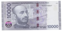 Armenien / Armenie / Armenia 2018, 10000 Dram, Komitas, Priest, Composer, Christianity - UNC - Arménie