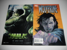 WOLVERINE (Vol 3) N°1  1st Imprimé Marvel Comics EN V O - Marvel