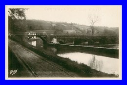 Chateauneuf Du Faou * Pont Du Roi  Canal De Nantes à Brest  *  édition Gaby  (scan Recto Et Verso ) - Châteauneuf-du-Faou