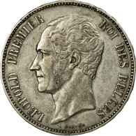 Monnaie, Belgique, Leopold I, 5 Francs, 1853, TTB+, Argent, KM:2.1 - 5 Frank